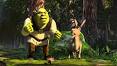 Image result for shrek meets puss in boots scene