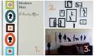 12 DIY Wall Art Ideas Using Silhouettes » Curbly | DIY Design ...