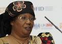 Joyce Banda speaking at the