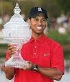 Tiger Woods Holding Winner's