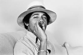 Smoking a Marijuana Joint