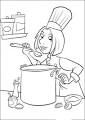 Soup coloring page
