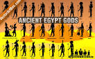 Ancient Egypt Gods | All Silhouettes
