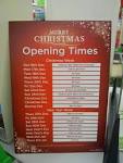 The Not So Secret Diary of a Grumpess: Christmas Opening Times For.
