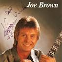 Signed publicity shot of Joe Brown - joe brown