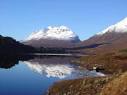 Liathach reflect
ion from Loch  ...