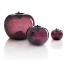 Ceramic art - fantastic Apple Sculptures as home or garden decor