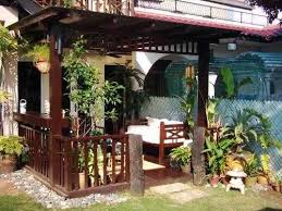 Dekorasi eksterior bertema tropis | Desain & Model Rumah