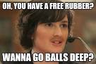 wanna go balls deep - Slut