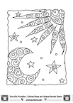 Sun coloring page