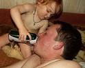 Come on Dad, One more Sip
