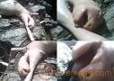 Kids Beat A Silly Naked Gollum/Alien/Sloth W/ Sticks &amp; Stones For ...