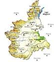 Piemonte Mappa della città  Mappa di Italia Governance Regione ...