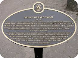 Donald Willard Moore Historical Plaque - Donald_Willard_Moore_Plaque