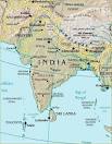 Indian Subcontinent Map, Sri Lanka, New Dehli, India Map and ...
