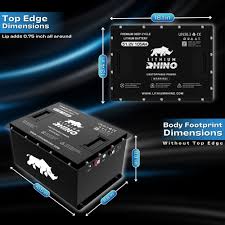 48V 105ah Lithium Rhino Conversion Kit - Golf Cart Battery