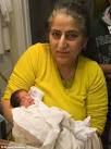 A woman has given birth
