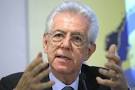 stampa di Mario Monti,