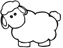 Image result for sheep coloring page