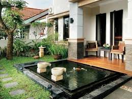 Rumah Minimalis Modern 1 Lantai dengan Teras dan Kolam