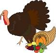 Thanksgiving Clipart Image   Turkey and a Cornucopia