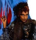 Which "Star Trek" movie features the model Iman?