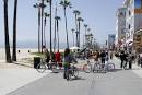 Picture of Venice Municipal Beach, Venice - Cycling on Venice ...