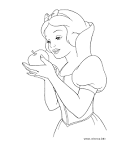 Snow White Coloring coloring page