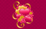 Hearts on the feast day of St. Valentine - Free desktop wallpapers ...