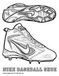 Nike shoe coloring pages