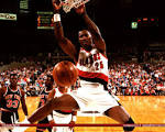 Jerome Kersey dunk - Portland Trail Blazers Wallpaper