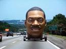 Eddie Murphy's giant head