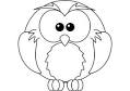 Owl coloring page