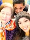 范玮琪黑人为奶奶过90大寿一家老