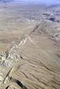 Garlock fault crosses Hwy 395