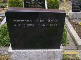 Grab von Hermann Hibo Smit (10.10.1904-14.03.1977), Friedhof ...