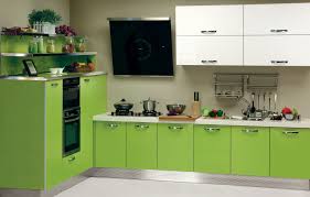  Suggestions of great variety of green kitchens 2013 