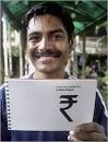 Uday Kumar proudly displaying