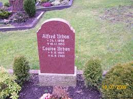 Grab von Alfred Urban (24.01.1896-18.12.1953), Friedhof Resterhafe