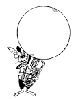 Tuba coloring page