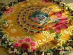 Pongal Festival Color Kolam/kolangal -Indian and bharatmother's blog