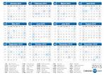 January 2015 Calendar