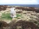 near to Dungworth, Sheffield, Great Britain. Rod Moor Trig Point - via Daymix