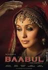 Movie poster from Baabul,