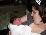 A first time mom describes her inspiring birth story using