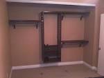 John Louis Home 16" Deluxe Closet System - Red Mahogany Reviews ...