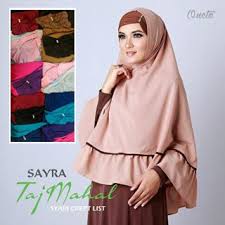 Hijab/Jilbab Syar'i Taj Mahal - Gudang Grosir Paling Murah