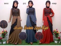 Baju Gamis Brokat Arzetty R109 Online dan Murah - http://www ...