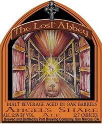 what we're drinking: 363. The Lost Abbey Angel's Share 2010