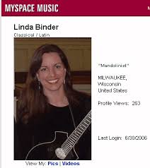 Auf der Seite von Linda Binder bei myspace.com findet man zwei Videos von einem Konzert mit Linda Binder (Mandoline) und René Izquierdo (Gitarre). - linda_binder